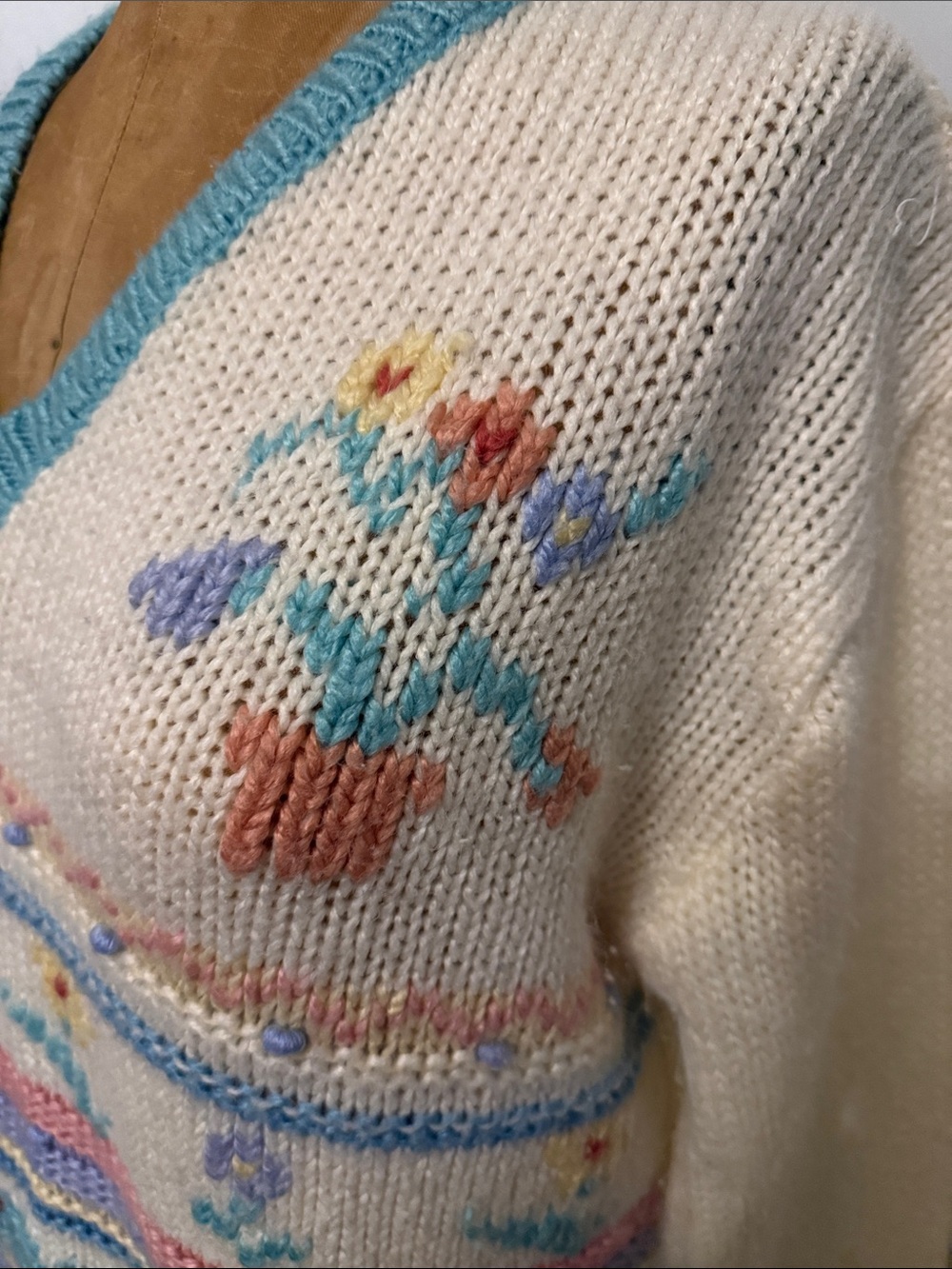 Vintage 1970’s, Acrylic Sweater,XXL - Picture 2 of 7